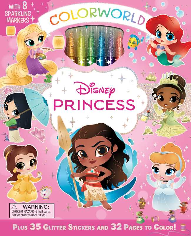 Colorworld: Disney Princess - Simon & Schuster Arts & Crafts sold by Rosebud & Jo