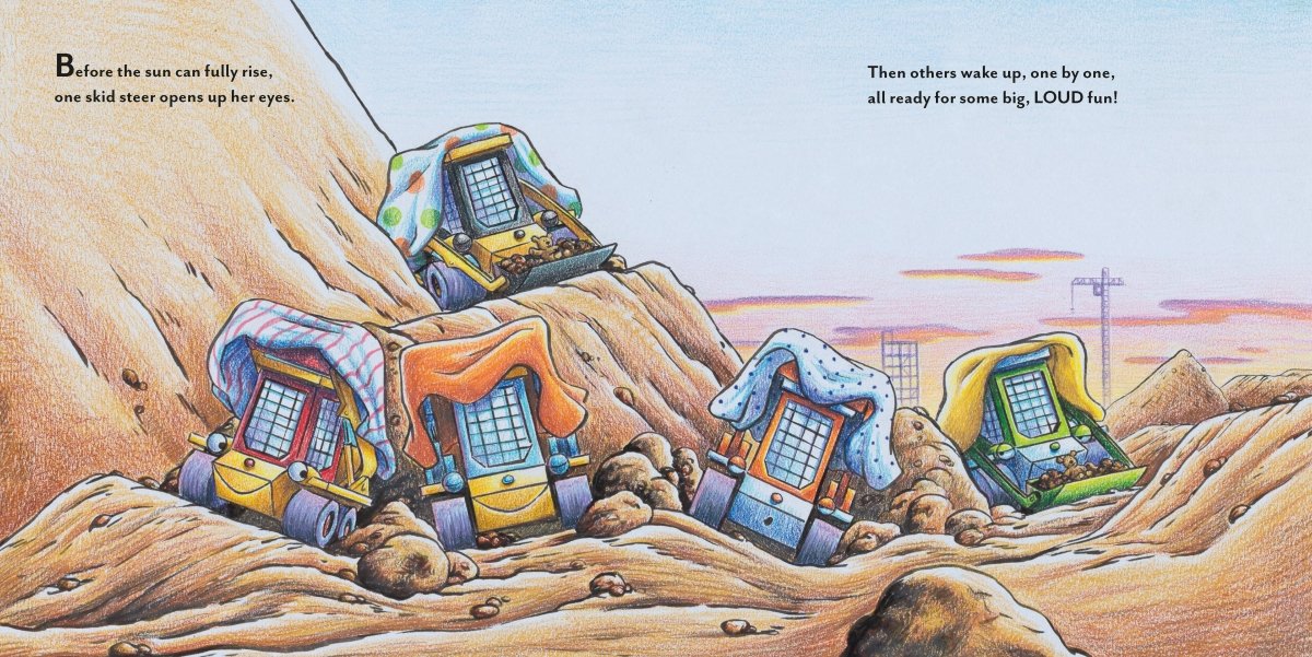Construction Site: Dad and His Crew Power Through! - Chronicle Books Books sold by Rosebud & Jo