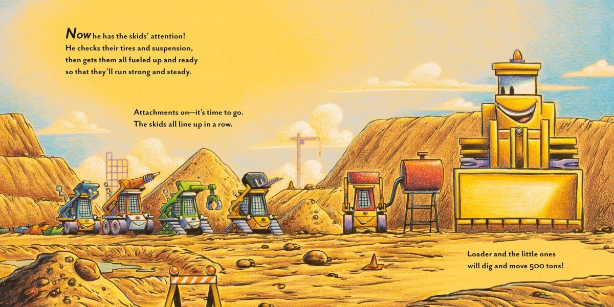 Construction Site: Dad and His Crew Power Through! - Chronicle Books Books sold by Rosebud & Jo