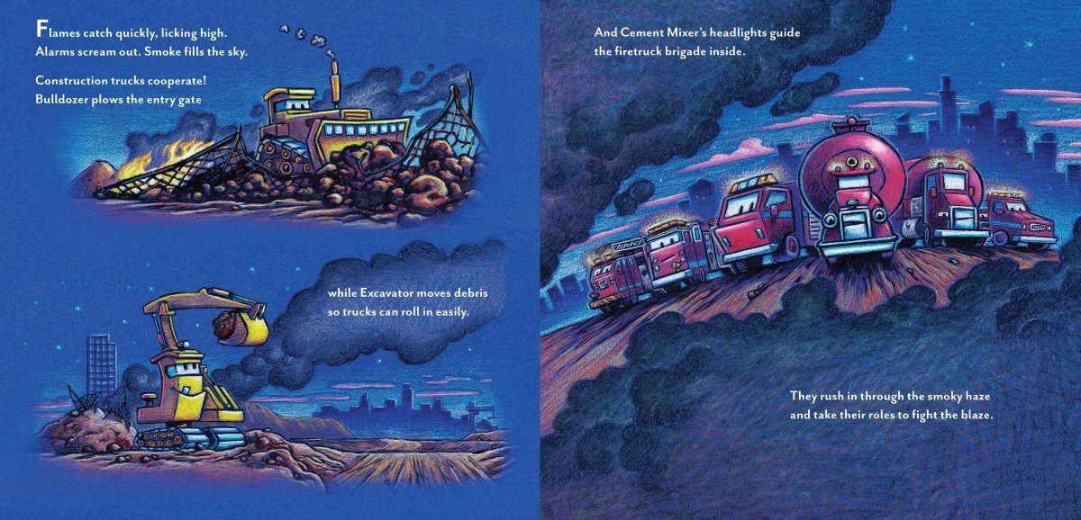Construction Site: Firefight! - Chronicle Books Books sold by Rosebud & Jo