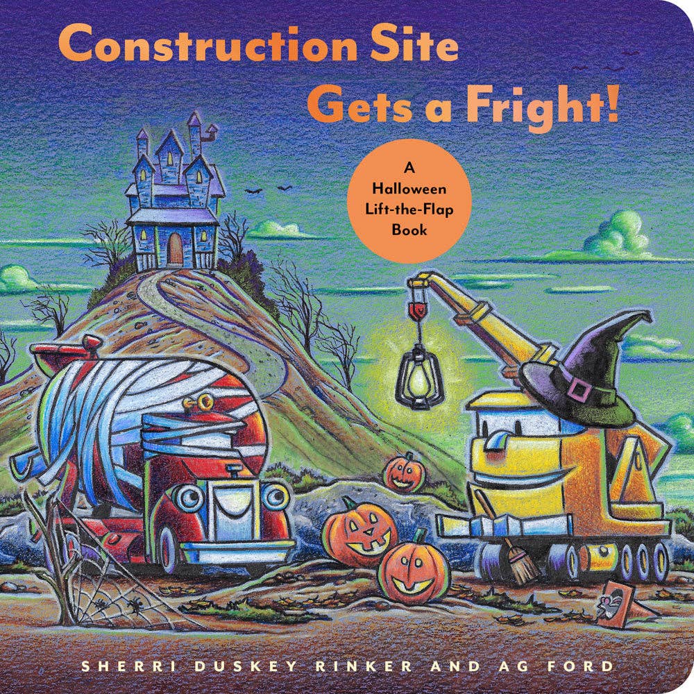 Construction Site Gets a Fright! - Chronicle Books Book sold by Rosebud & Jo