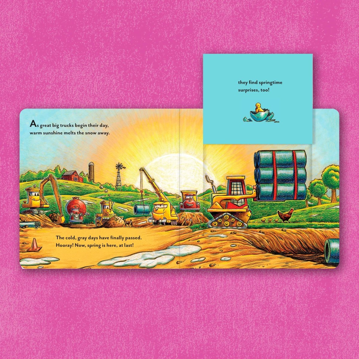 Construction Site: Spring Delight - Chronicle Books Books sold by Rosebud & Jo