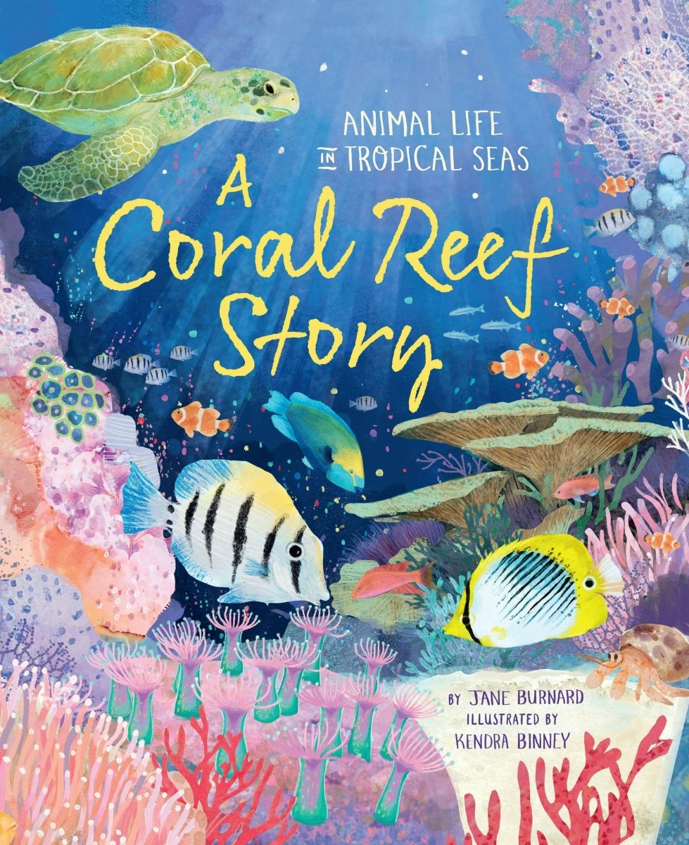 Coral Reef Story: Animal Life In Tropical Seas - Macmillan Publishers Book sold by Rosebud & Jo