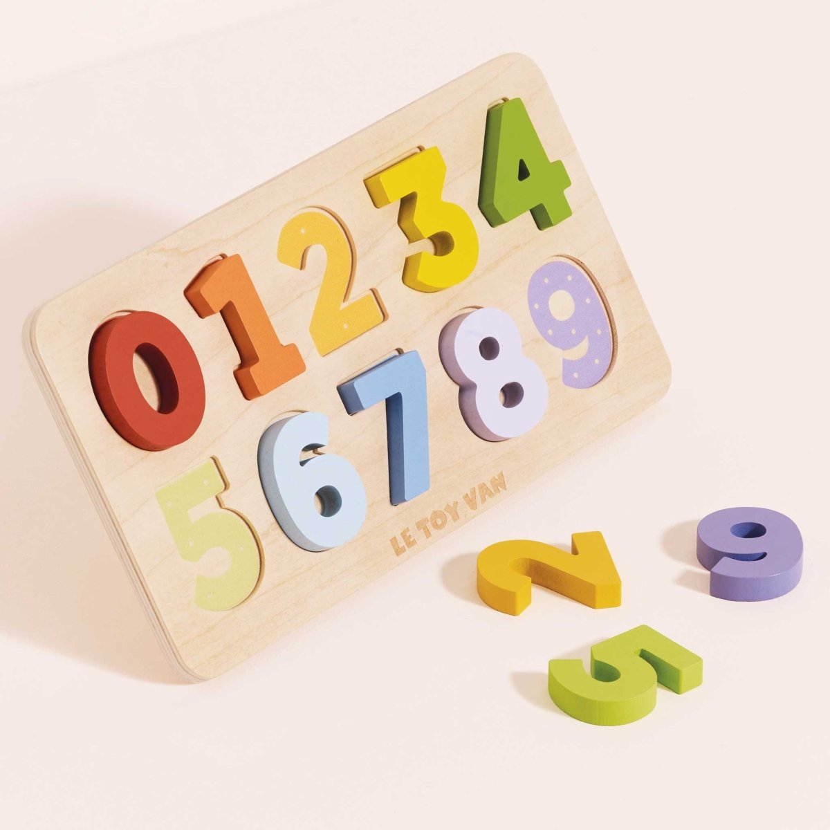 Counting Numbers Wooden Shape Sorter - Le Toy Van, Inc. Toys sold by Rosebud & Jo