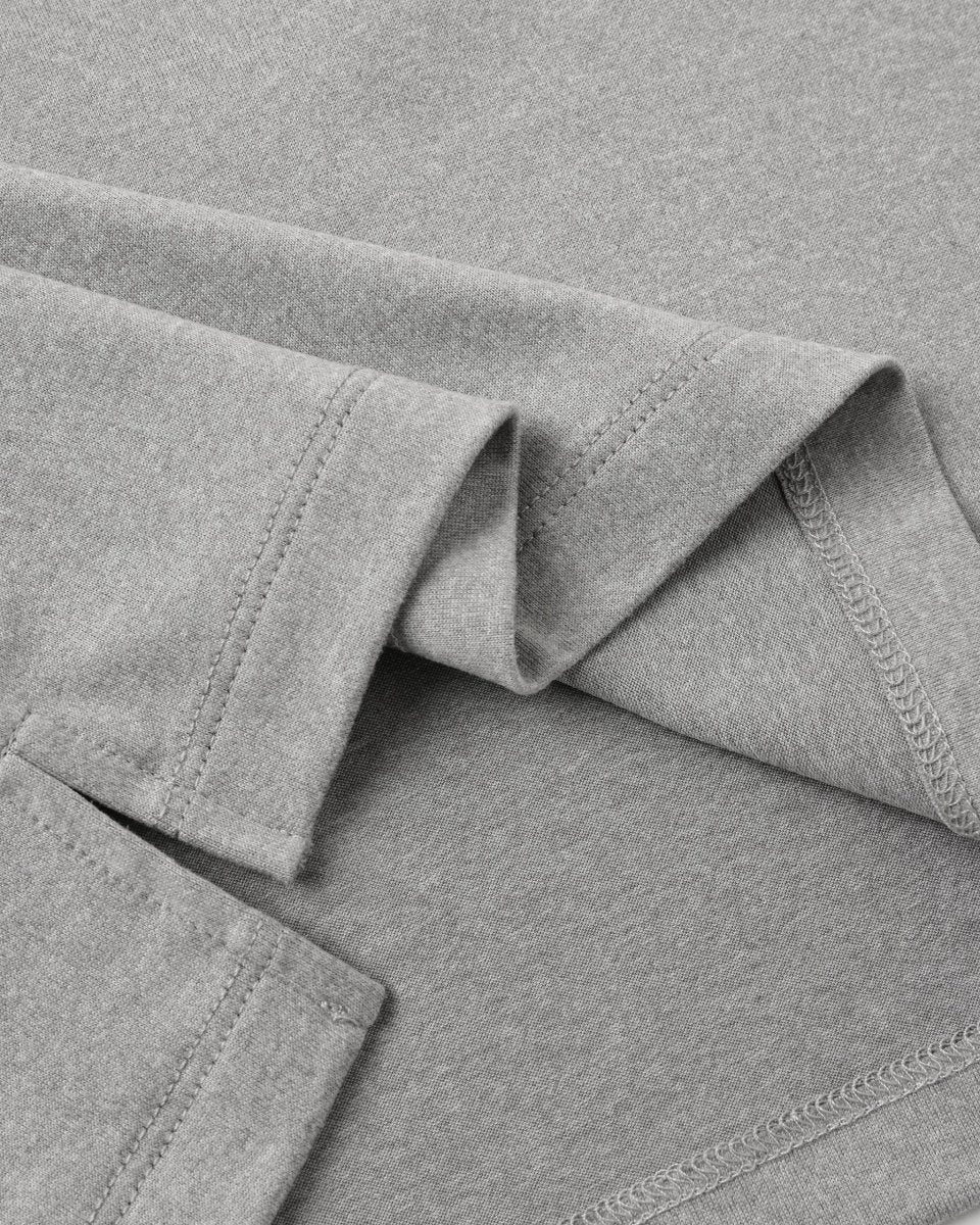 Cove Essential Tee Heathered Dusty Blue - Rylee + Cru Tops sold by Rosebud & Jo