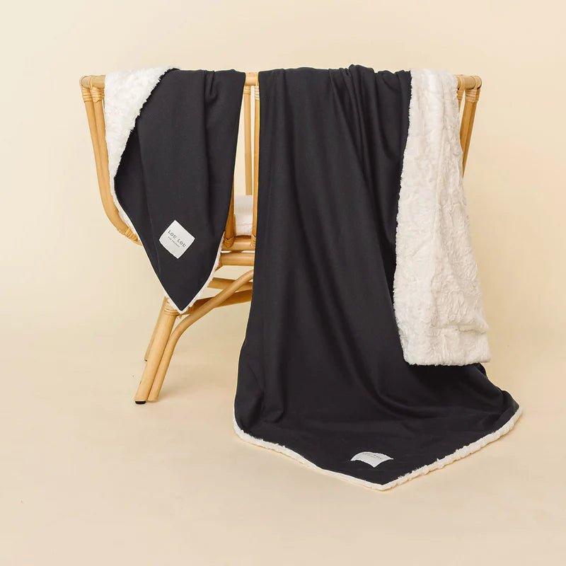 Cozy Blanket - Lou Lou & Company Blanket sold by Rosebud & Jo