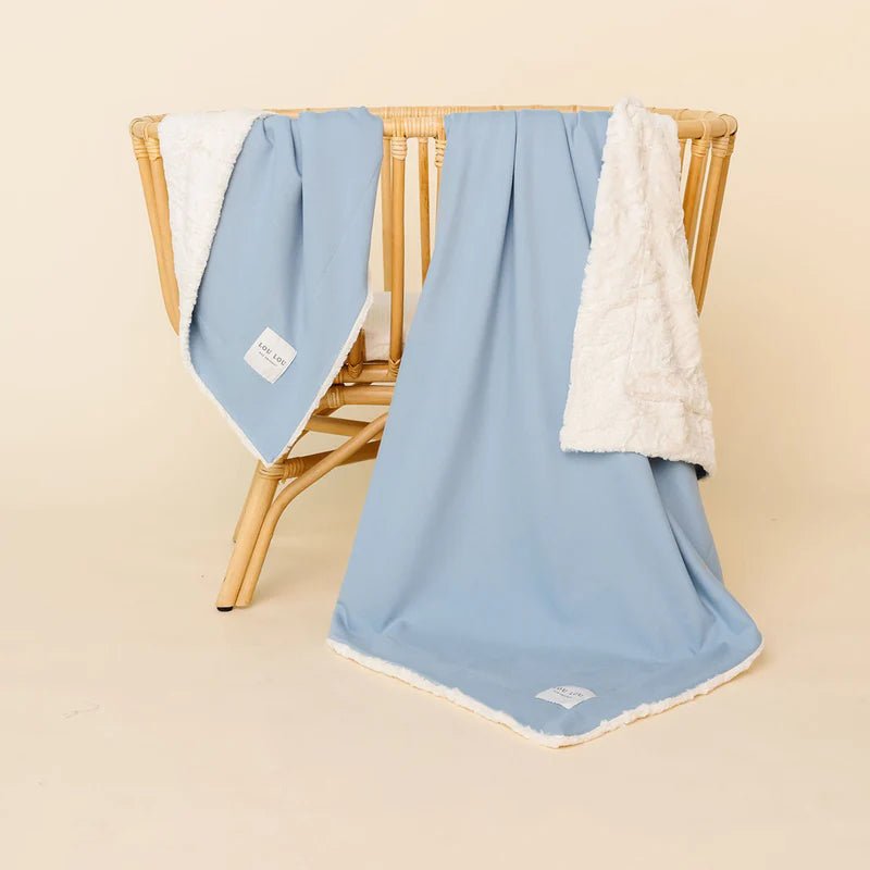 Cozy Blanket - Lou Lou & Company Blanket sold by Rosebud & Jo