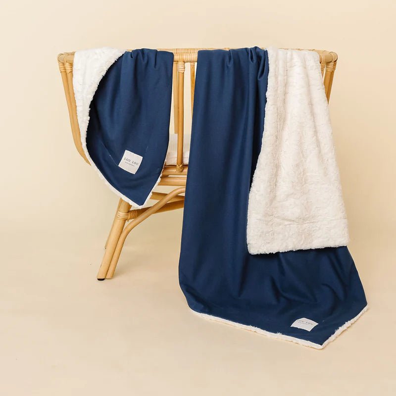 Cozy Blanket - Lou Lou & Company Blanket sold by Rosebud & Jo