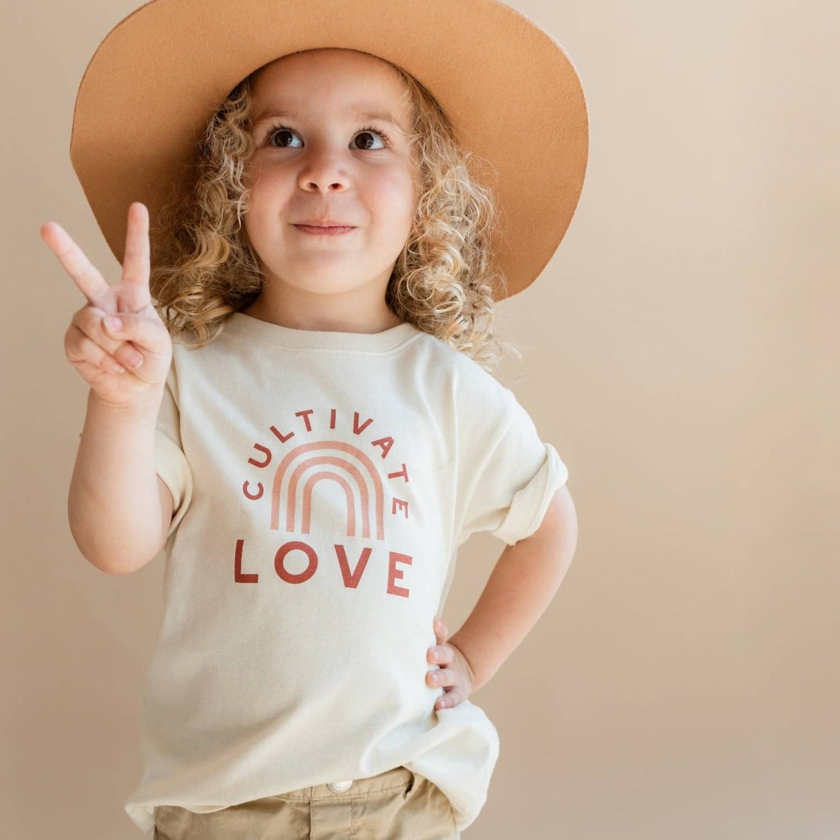 Cultivate Love Graphic Tee - Polished Prints Baby & Toddler Clothing sold by Rosebud & Jo