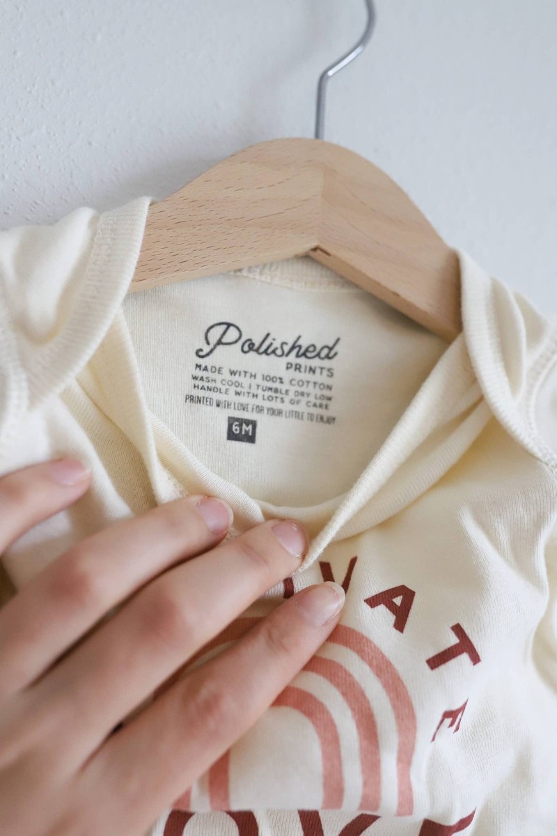 Cultivate Love Onesie - Polished Prints Baby & Toddler Clothing sold by Rosebud & Jo