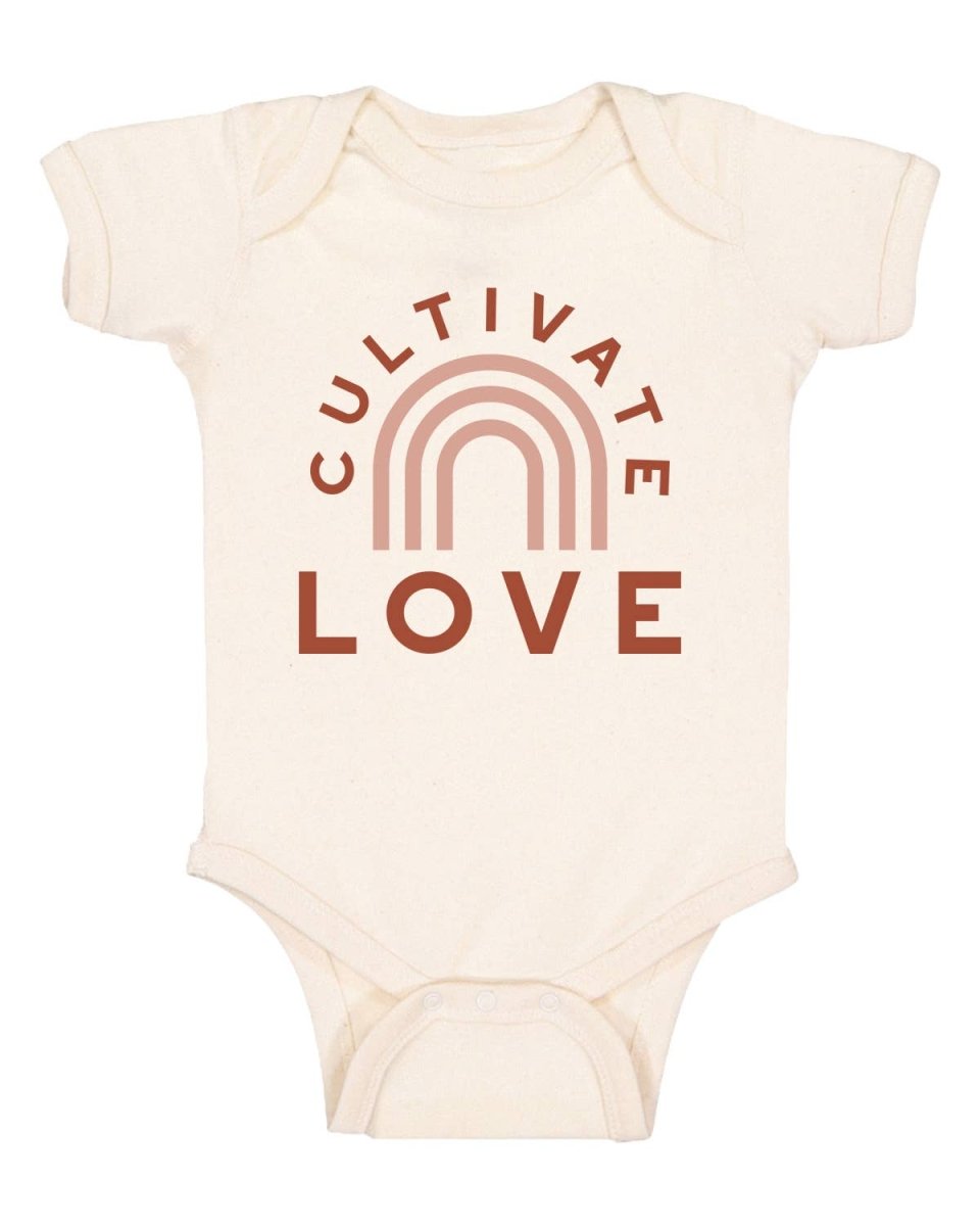 Cultivate Love Onesie - Polished Prints Baby & Toddler Clothing sold by Rosebud & Jo