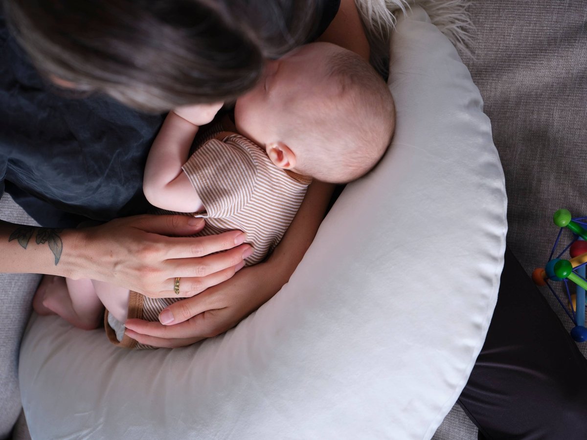 Customizable Support Pillow - Moonlight White - Moonjax Postpartum Essentials sold by Rosebud & Jo