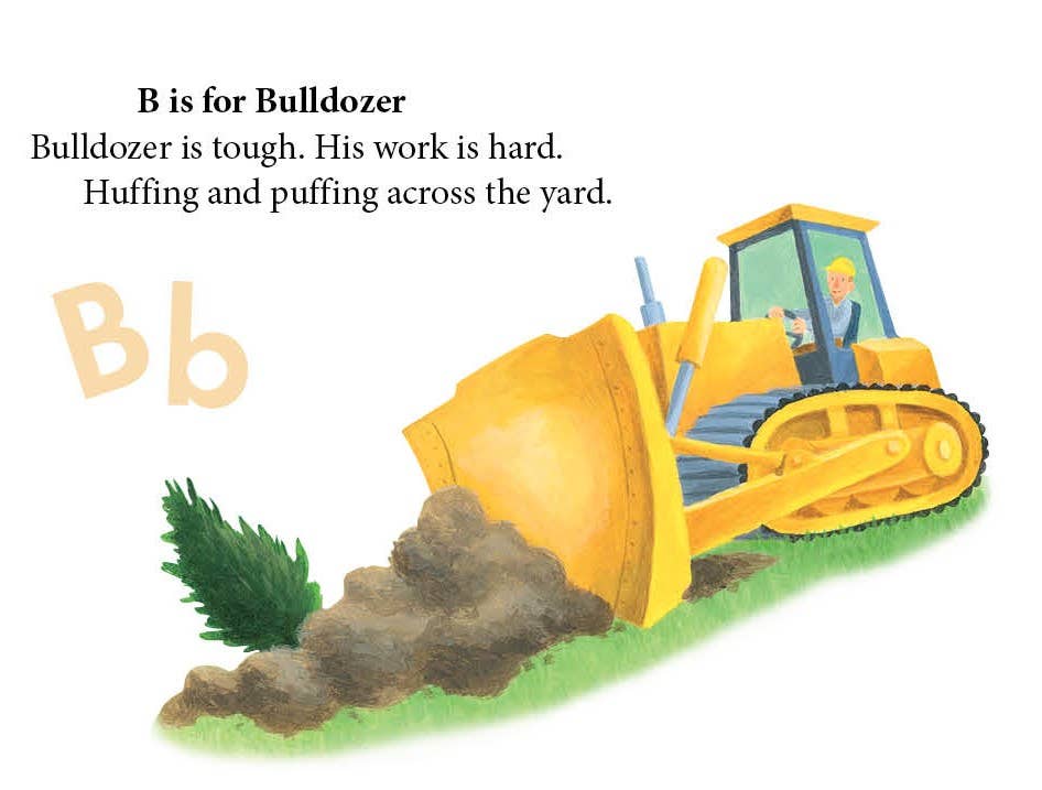 D is for Dump Truck Board Book - Sleeping Bear Press Books sold by Rosebud & Jo