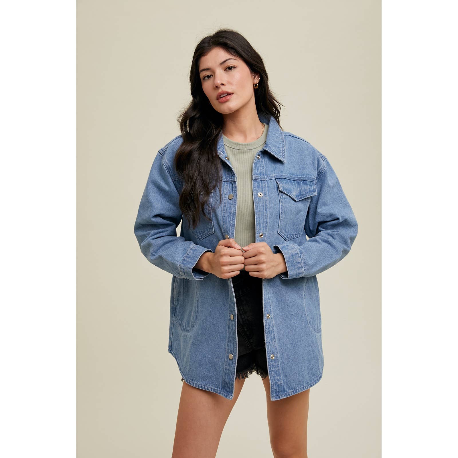 Denim Shacket