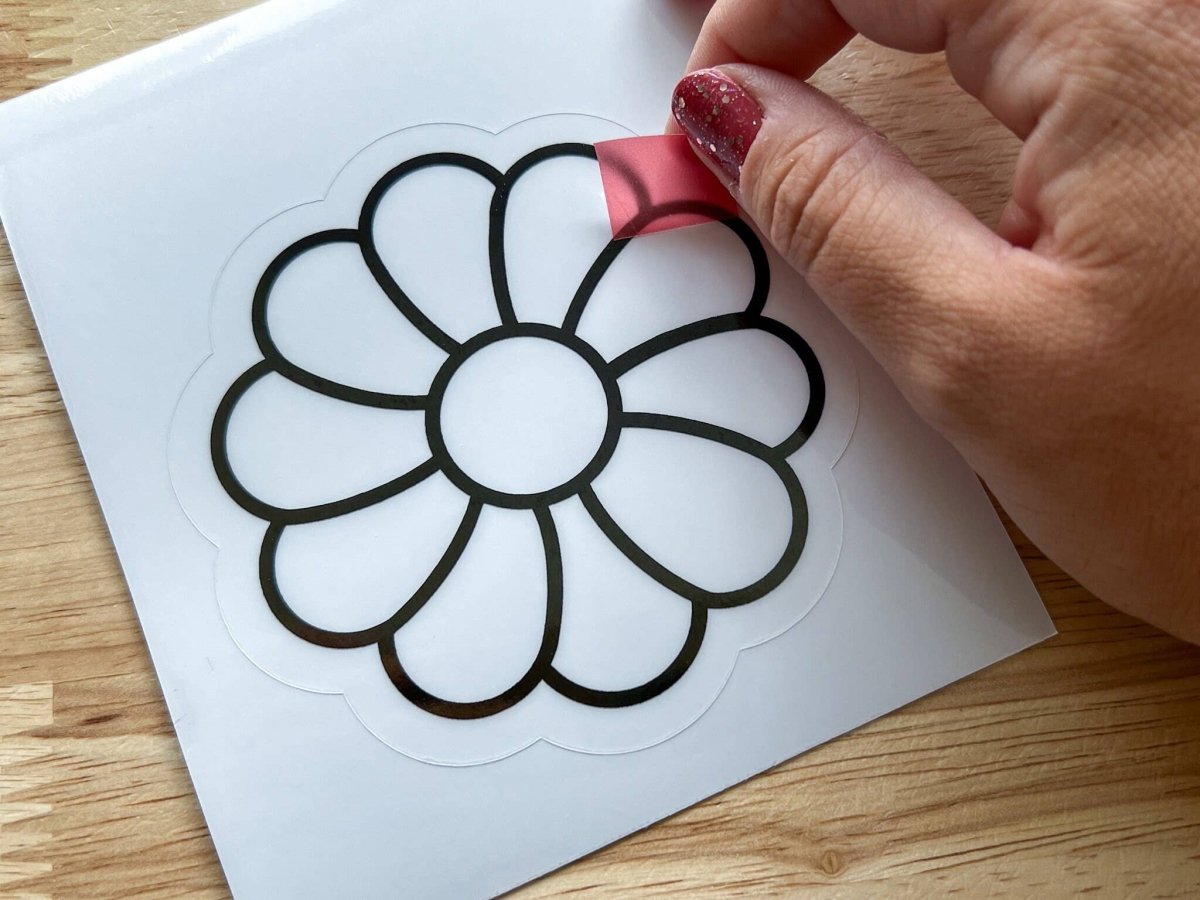 Daisy Flower Suncatcher Sticker Craft Kit for Kids - Calenlou Crafts Arts & Crafts sold by Rosebud & Jo
