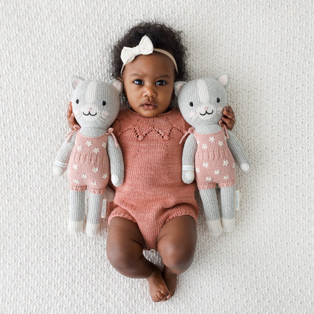 Daisy the Kitten - Cuddle + Kind Stuffed Animals sold by Rosebud & Jo