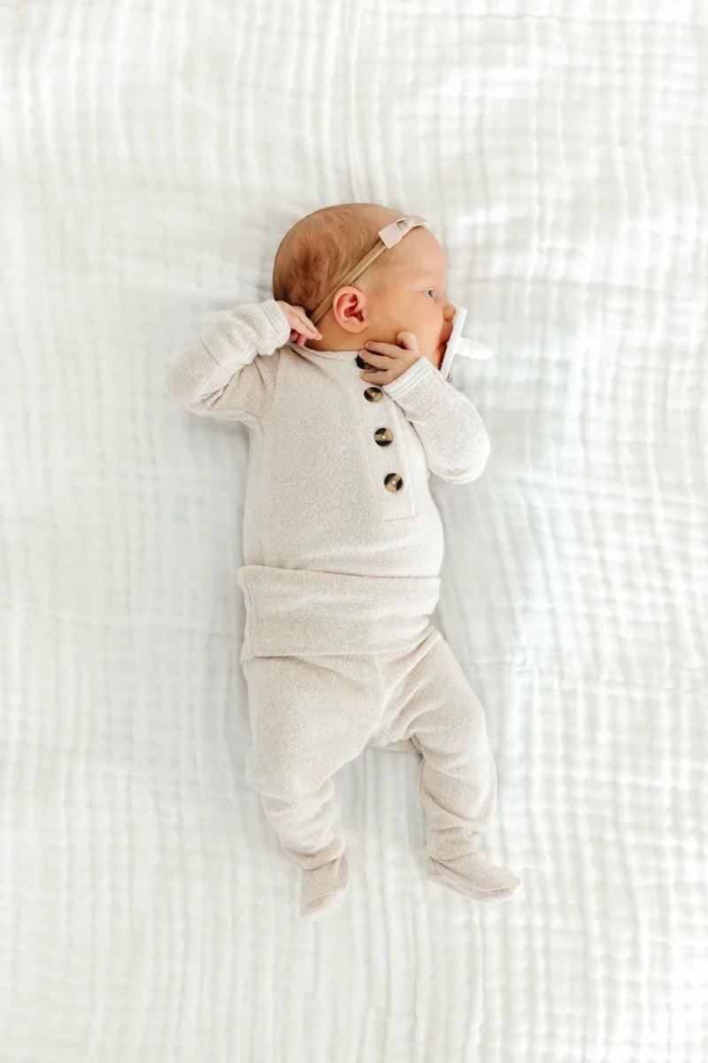 Dakota Plush Knit Top & Bottom Set - Rosebud & Jo Top & Bottom Sets sold by Rosebud & Jo