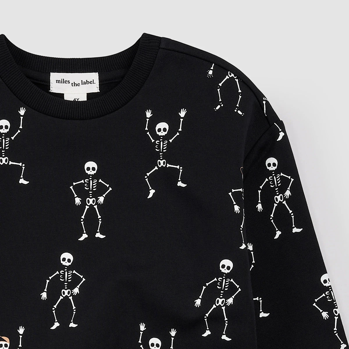 Dancing Glow-in-the-Dark Skeletons Sweatshirt - miles the label Baby & Toddler Clothing sold by Rosebud & Jo