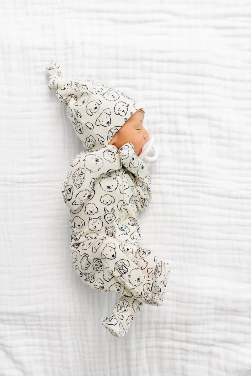 Dane Zipper Footies - Lou Lou & Company Footies sold by Rosebud & Jo