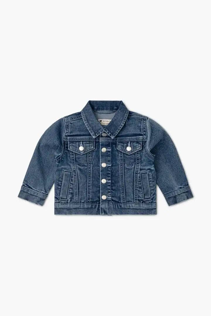 Denim Jacket - Monica + Andy Baby & Toddler Clothing sold by Rosebud & Jo
