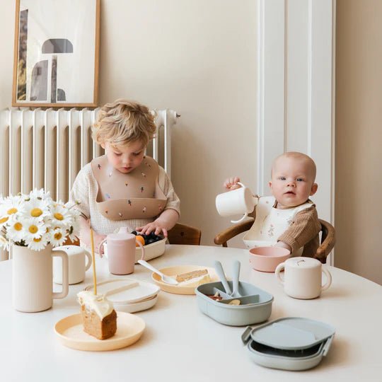 Dinnerware Fork and Spoon Set - mushie sold by Rosebud & Jo
