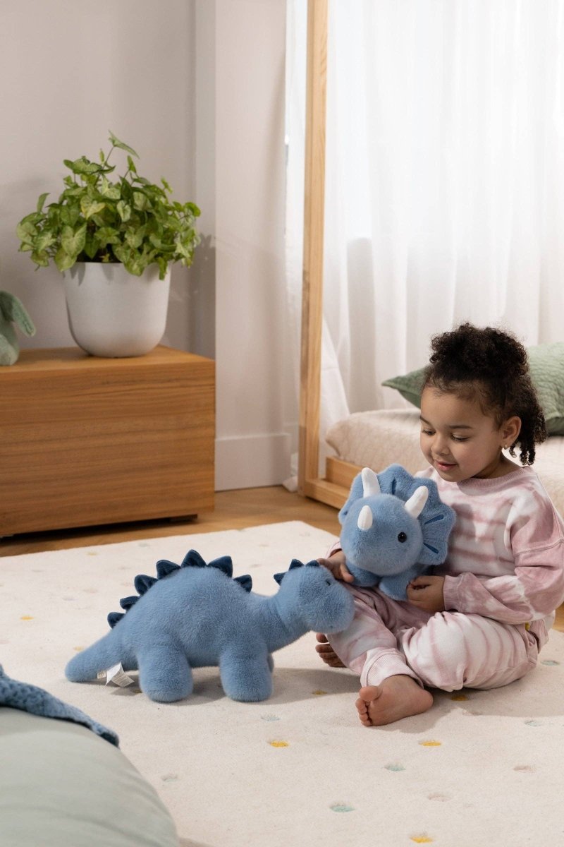 Dino Plush Toy - Blue Diplodocus - Coco Village Stuffed Animals sold by Rosebud & Jo