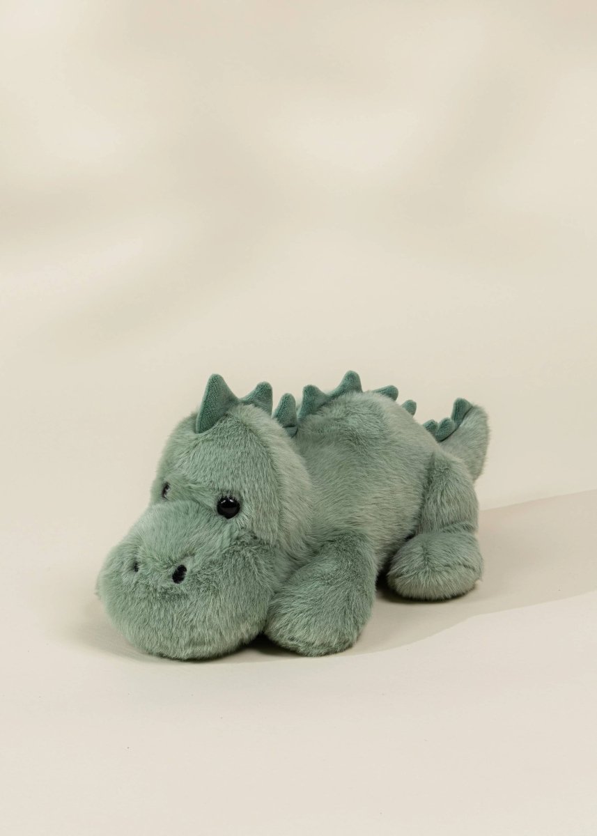 Dino Plush Toy - Light Green Stegosaurus - Coco Village Stuffed Animals sold by Rosebud & Jo