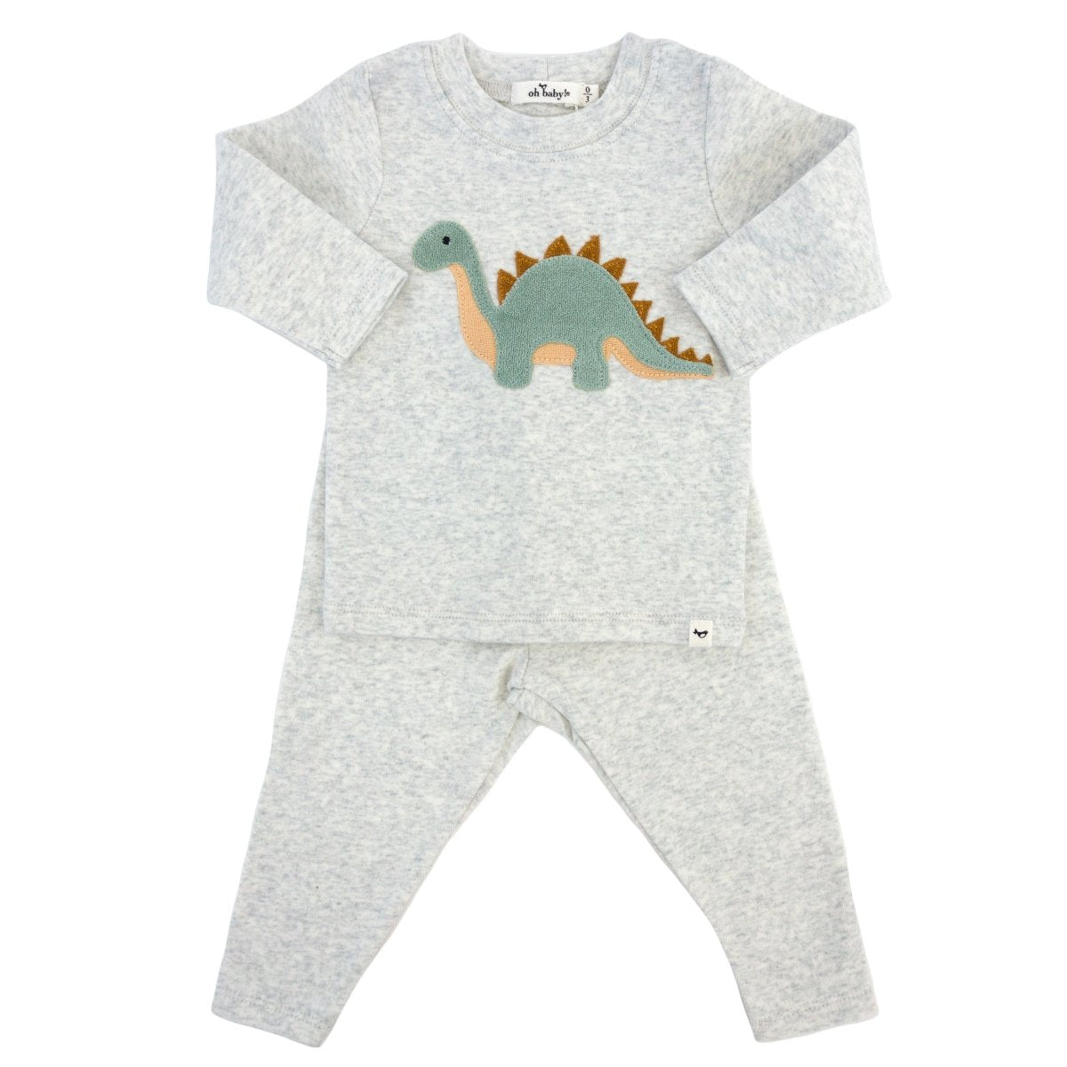 Dinosaur Two - piece Set - oh baby! Baby & Toddler Clothing sold by Rosebud & Jo