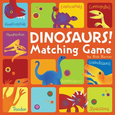 Dinosaurs! Matching Game - Chronicle Books Toys sold by Rosebud & Jo