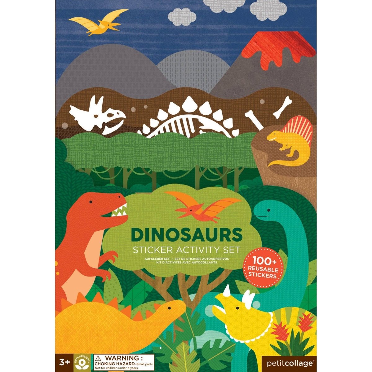 Dinosaurs Sticker Activity Set - Chronicle Books Stickers sold by Rosebud & Jo