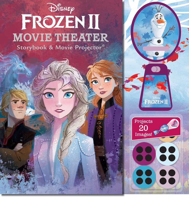 Disney Frozen 2 Movie Theater Storybook & Movie Projector - Simon & Schuster Books sold by Rosebud & Jo