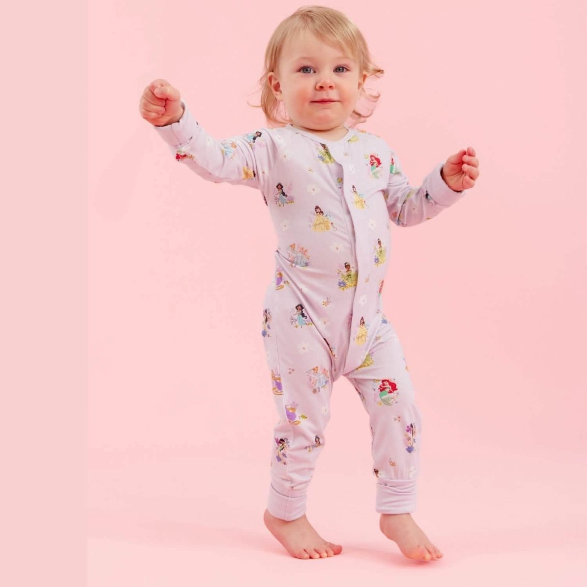 Disney Princess Magnetic Convertible Coverall - Magnetic Me Baby & Toddler Clothing sold by Rosebud & Jo