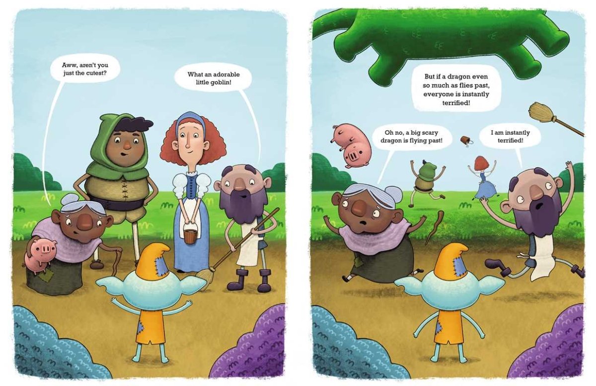 Dragons Are the Worst! by Alex Willan - Simon & Schuster Book sold by Rosebud & Jo