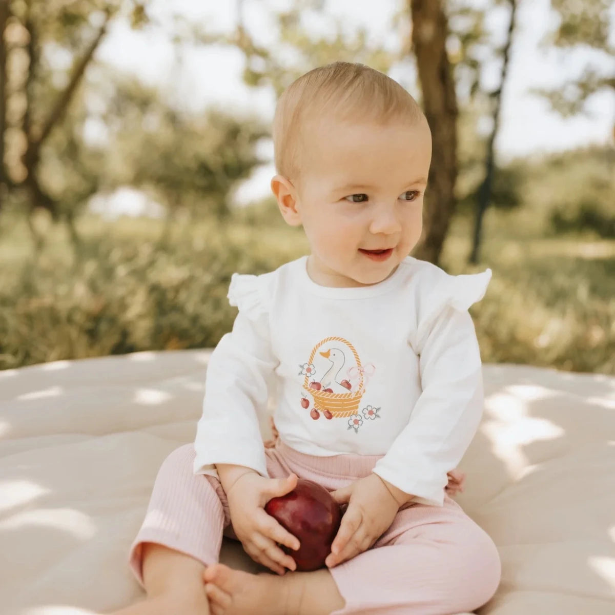 Dress-Up Duck 2pc LunaKnit Bodysuit Set - Petite Lem Top & Bottom Sets sold by Rosebud & Jo