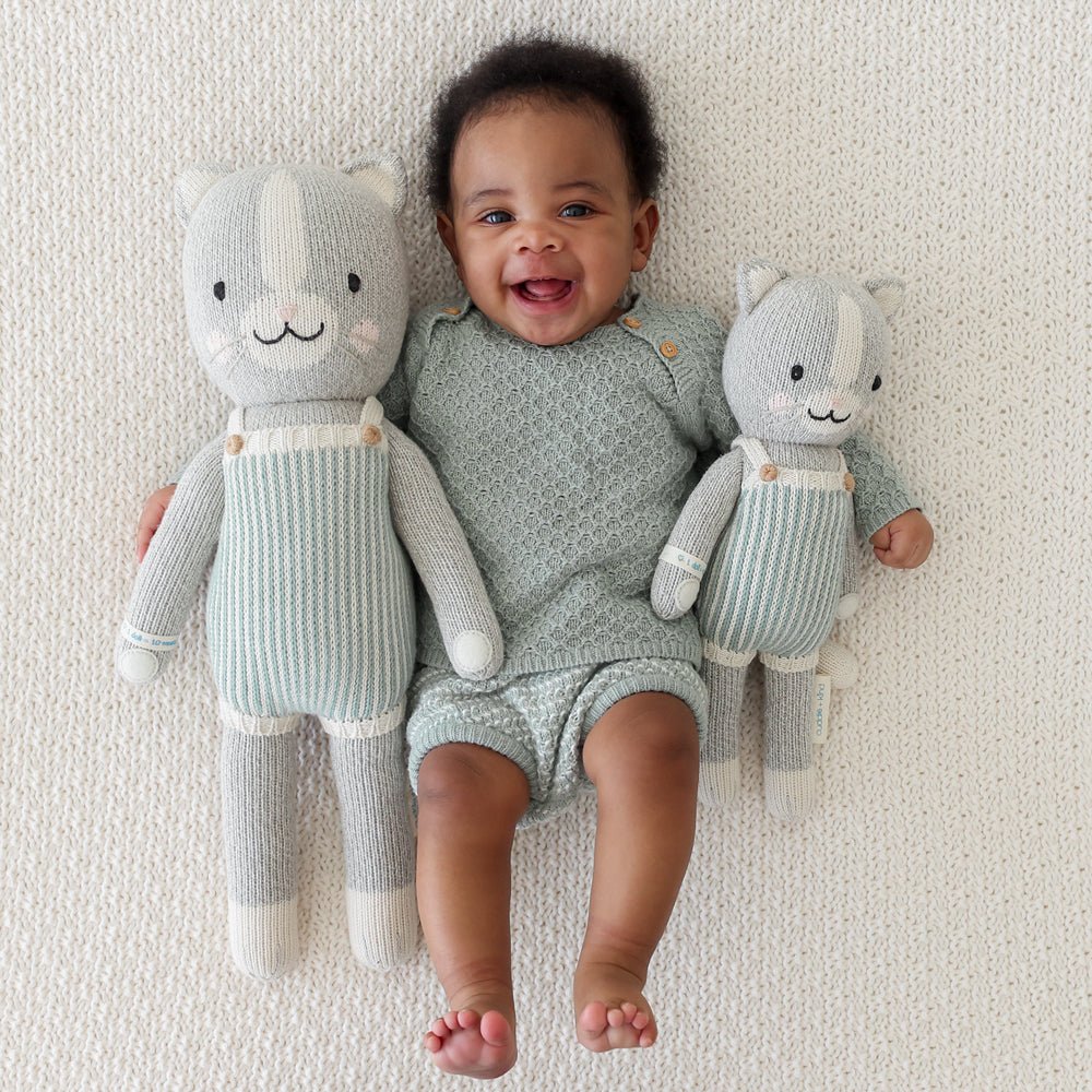 Dylan the Kitten - Cuddle + Kind Stuffed Animals sold by Rosebud & Jo
