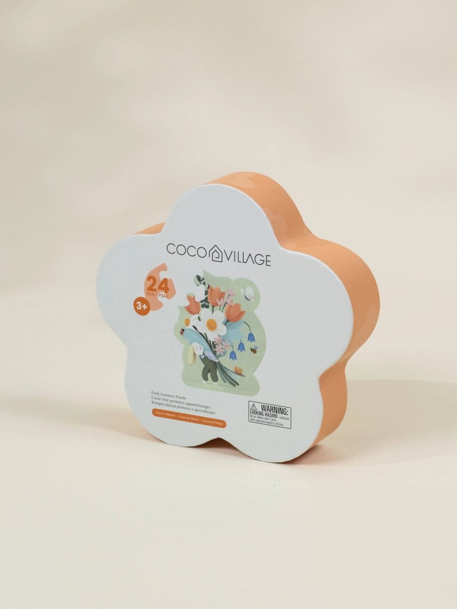 Early Learners Puzzle – Coco in Bloom (24 pcs) - Coco Village Toys sold by Rosebud & Jo