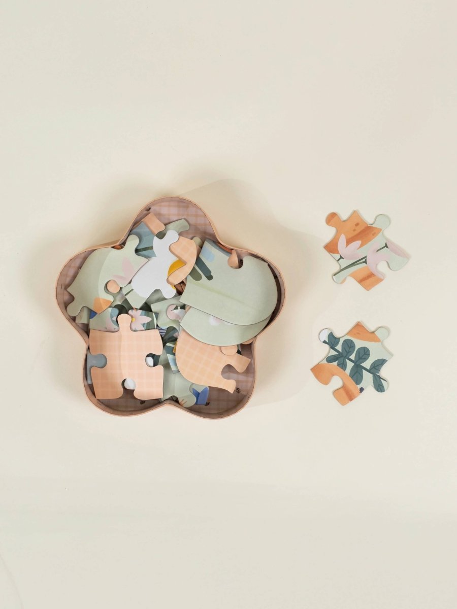 Early Learners Puzzle – Coco in Bloom (24 pcs) - Coco Village Toys sold by Rosebud & Jo