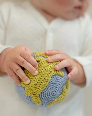 Crochet Globe Rattle