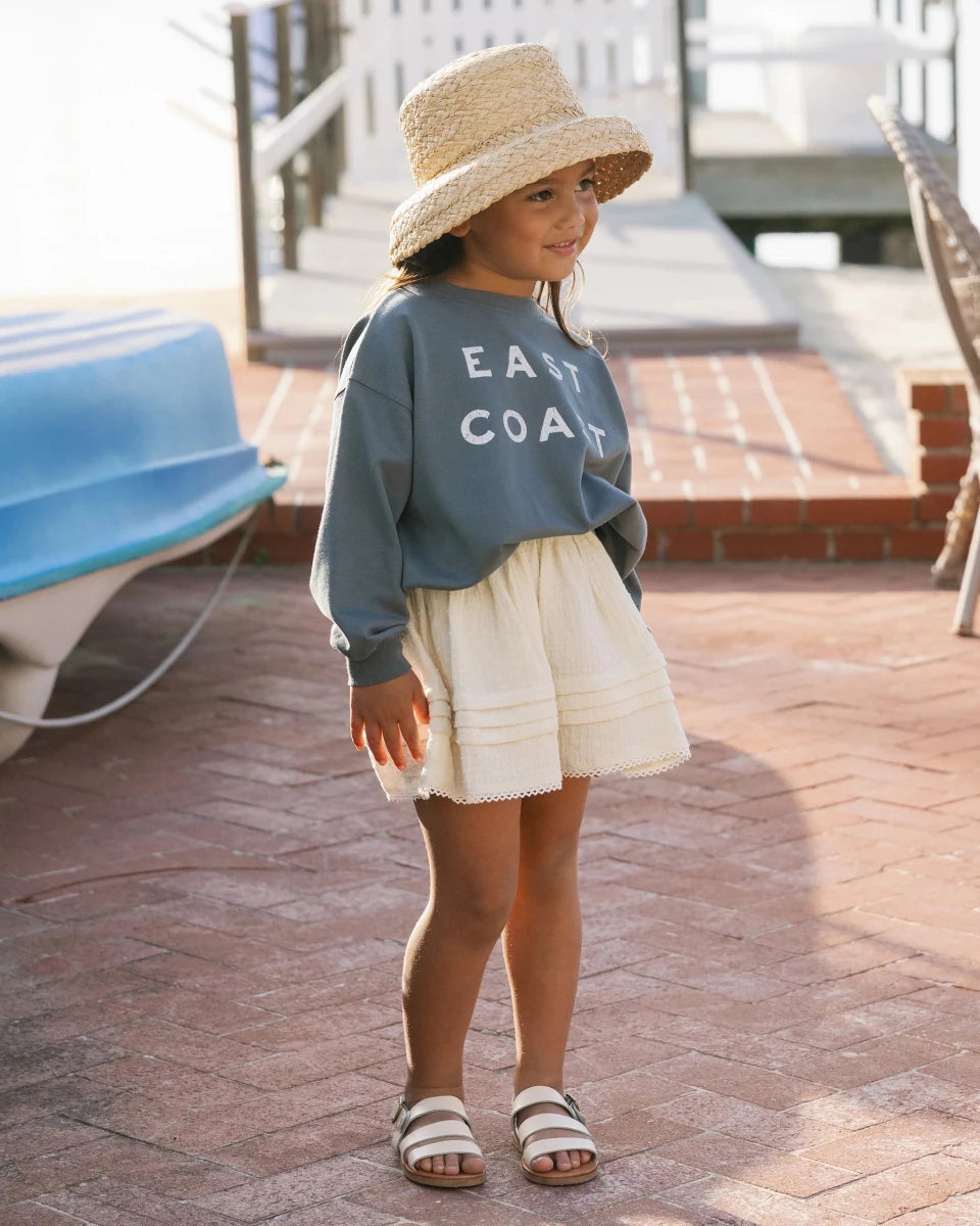 East Coast Sweatshirt - Rylee + Cru Tops sold by Rosebud & Jo