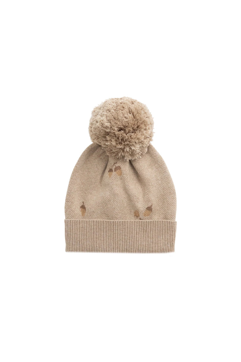 Easton Hat - Forest Acorns Cashew Marle - Jamie Kay Hat sold by Rosebud & Jo