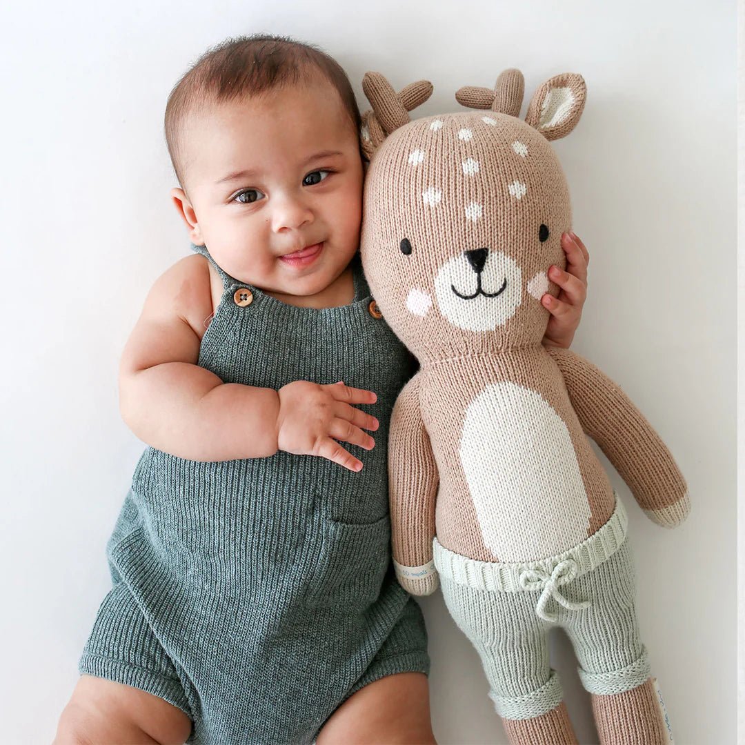 Elliot the Fawn | Cuddle & Kind - Cuddle + Kind Stuffed Animals sold by Rosebud & Jo
