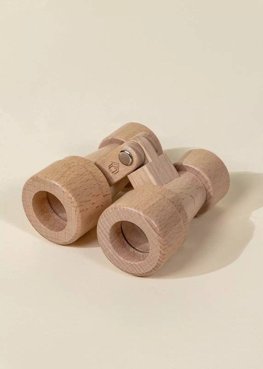 Explorer's Wooden Binoculars - Coco Village Toys sold by Rosebud & Jo