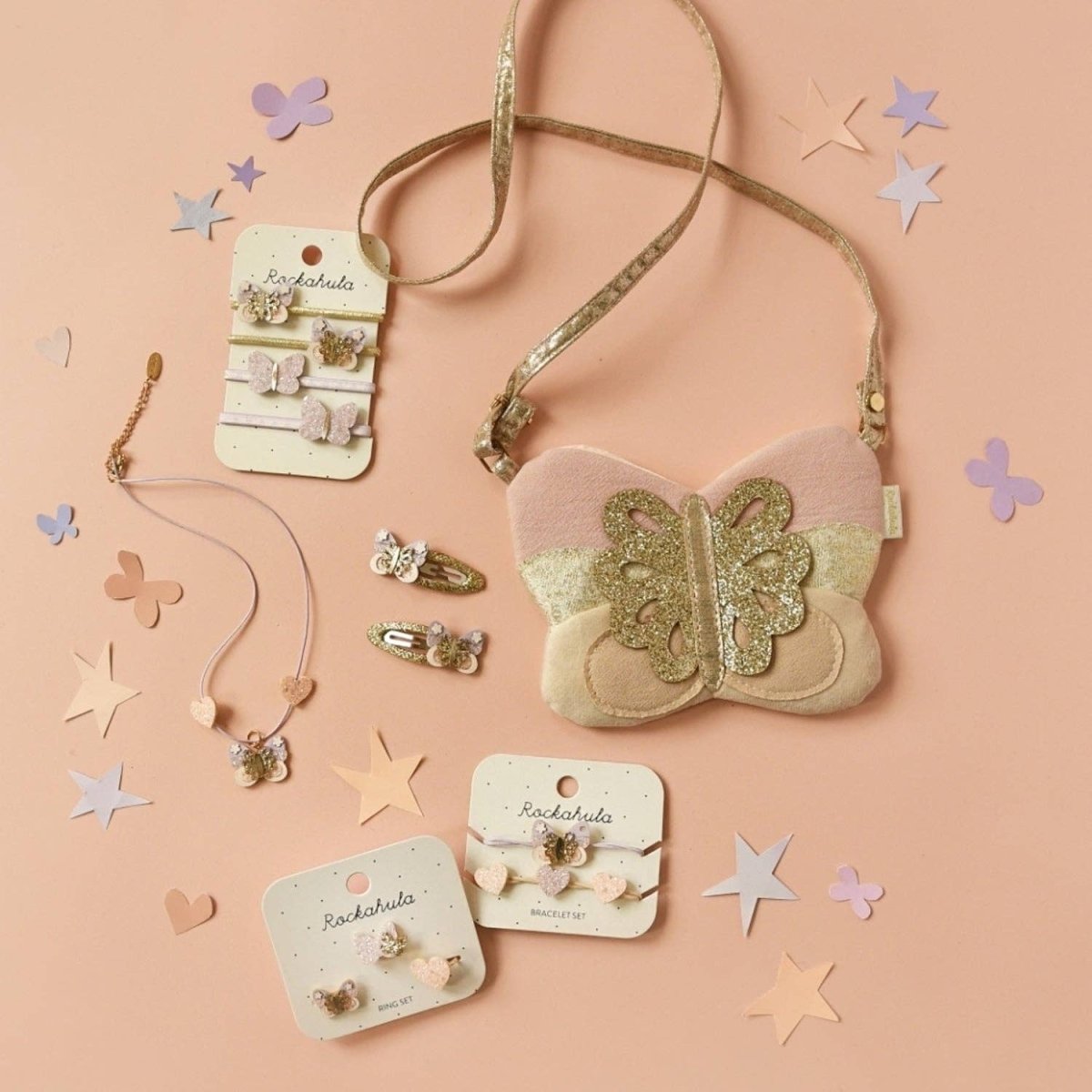 Fairytale Butterfly Ponies - Rockahula Kids US Hair Accessories sold by Rosebud & Jo