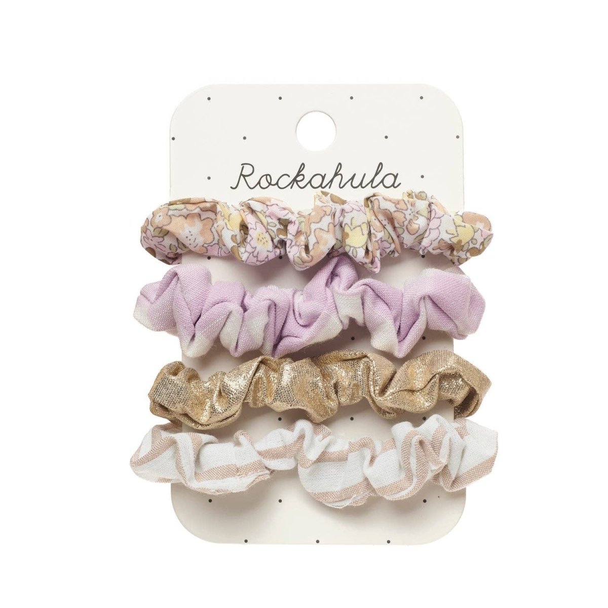 Fairytale Floral Scrunchie Set - Rockahula Kids US Hair Accessories sold by Rosebud & Jo