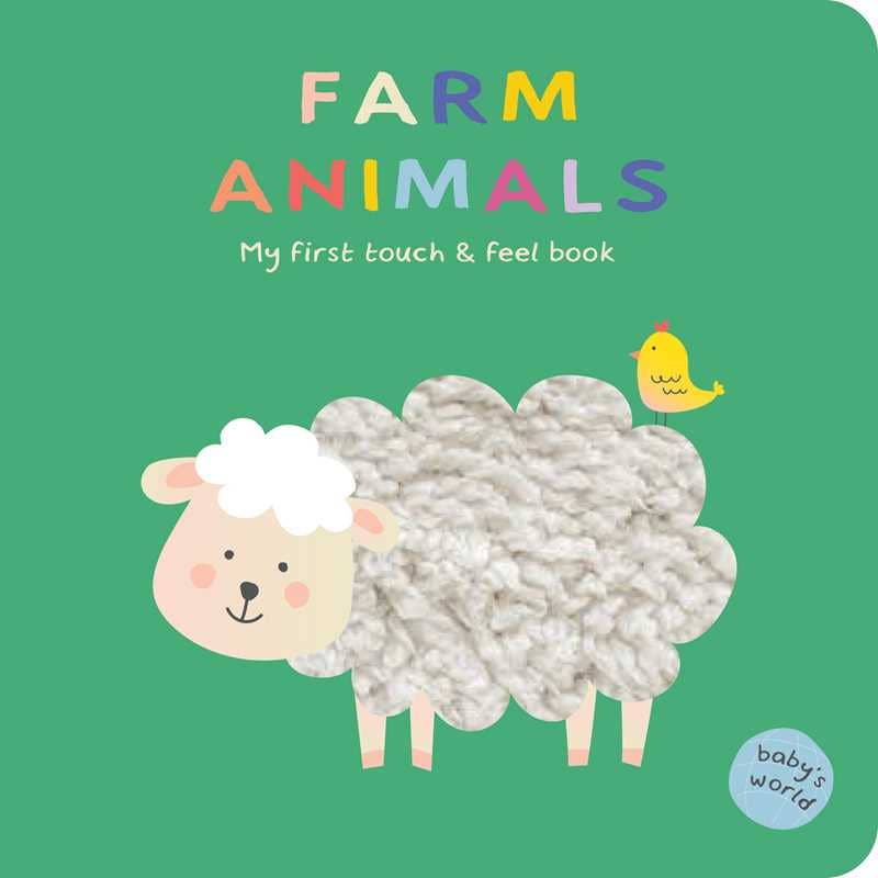 Farm Animals: My First Touch & Feel Book - Simon & Schuster Book sold by Rosebud & Jo