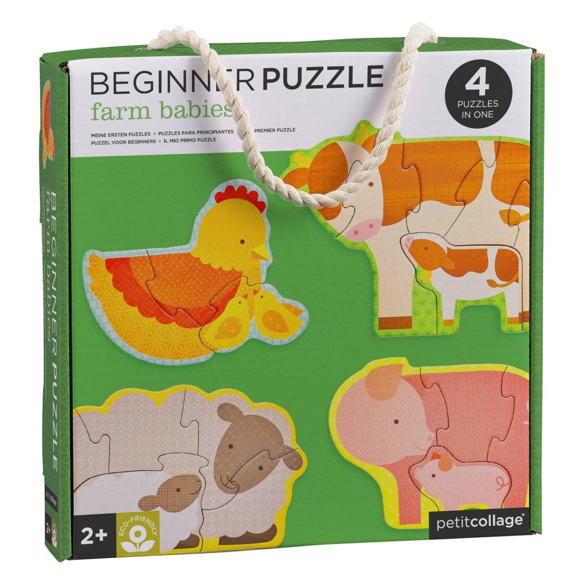 Farm Babies Beginner Puzzle - Chronicle Books Puzzle sold by Rosebud & Jo