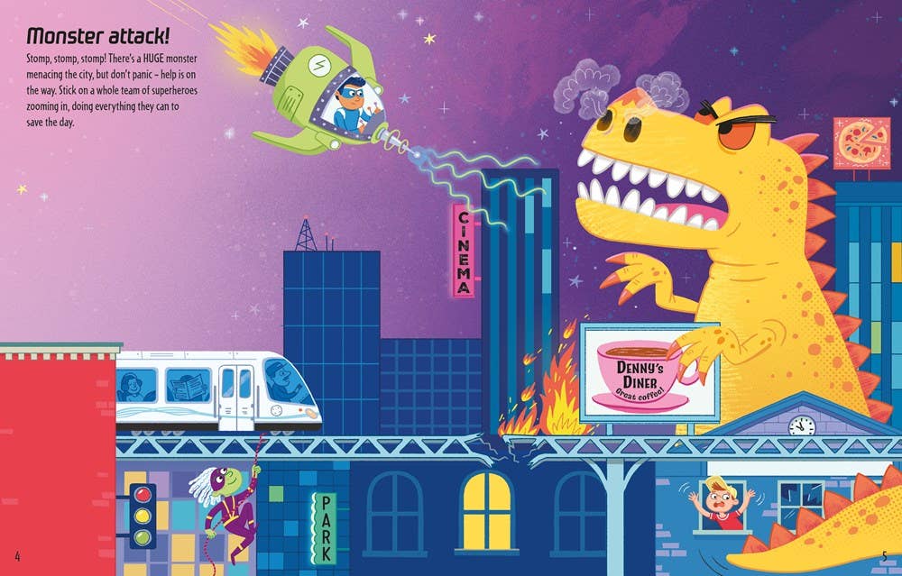 First Sticker Book Superheroes - HarperCollins Arts & Crafts sold by Rosebud & Jo