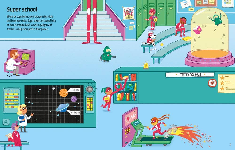 First Sticker Book Superheroes - HarperCollins Arts & Crafts sold by Rosebud & Jo