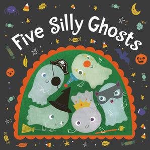 Five Silly Ghosts Board Book by Clarion Books - HarperCollins Book sold by Rosebud & Jo
