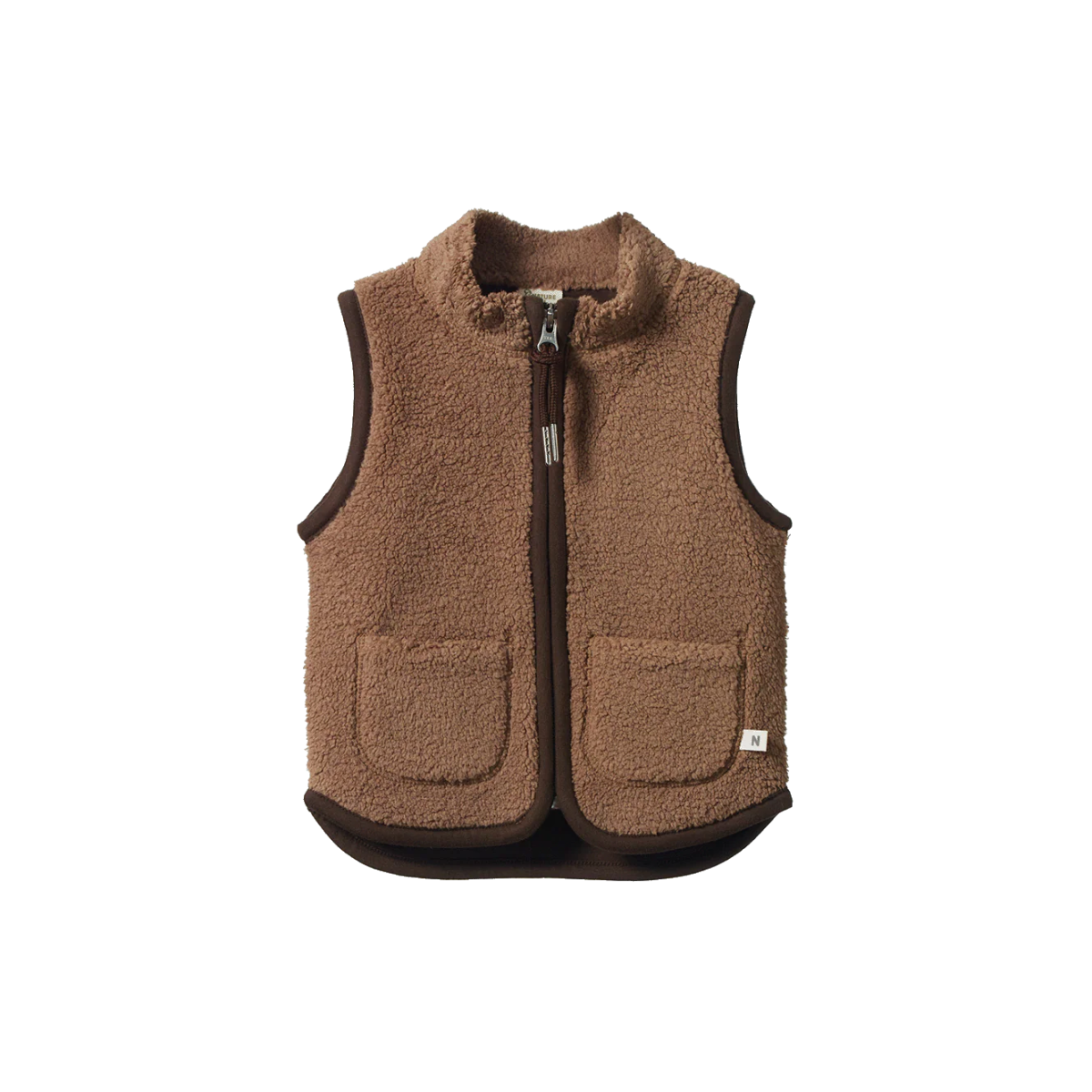 Flint Vest in Cub - Nature Baby Baby & Toddler Clothing sold by Rosebud & Jo